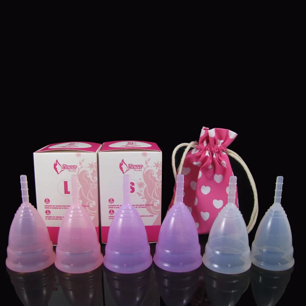 A Bell Shape Hygienic Menstrual Cup Include Less Odour For Woman Of Any