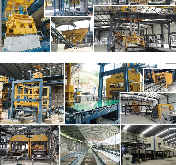 foam concrete block making machine
