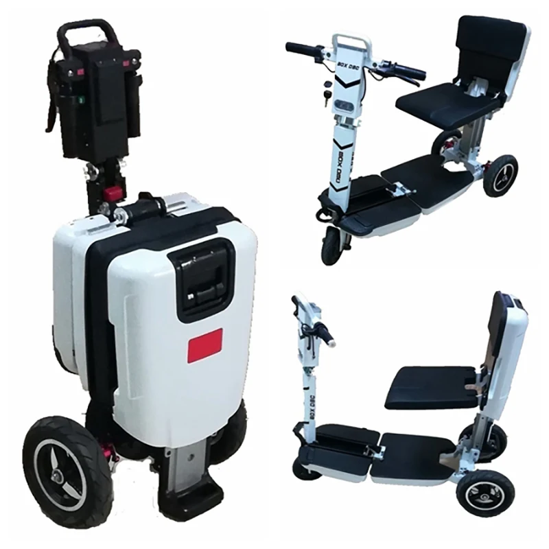

foldable electric 3 wheel scooter for adults, White;yellow;red
