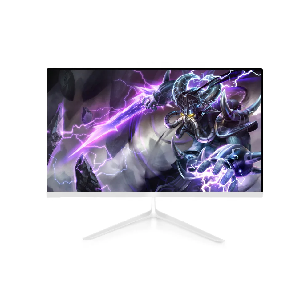 

23.8 inch 1920 x 1080 full hd inter core i5 discrete graphics all in one gaming pc computer, Pearl white