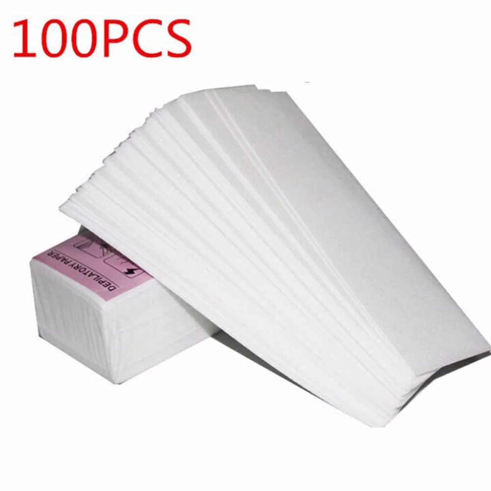 

New Non-woven Depilatory wax paper for hair Removal, White
