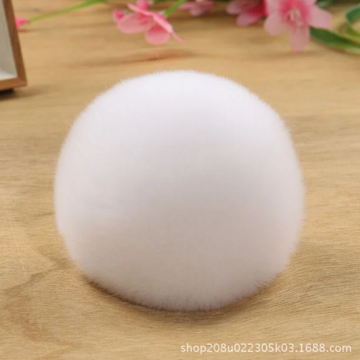 
Wholesale 8 cm rabbit ball handmade cute pompon clothing accessories accessories 