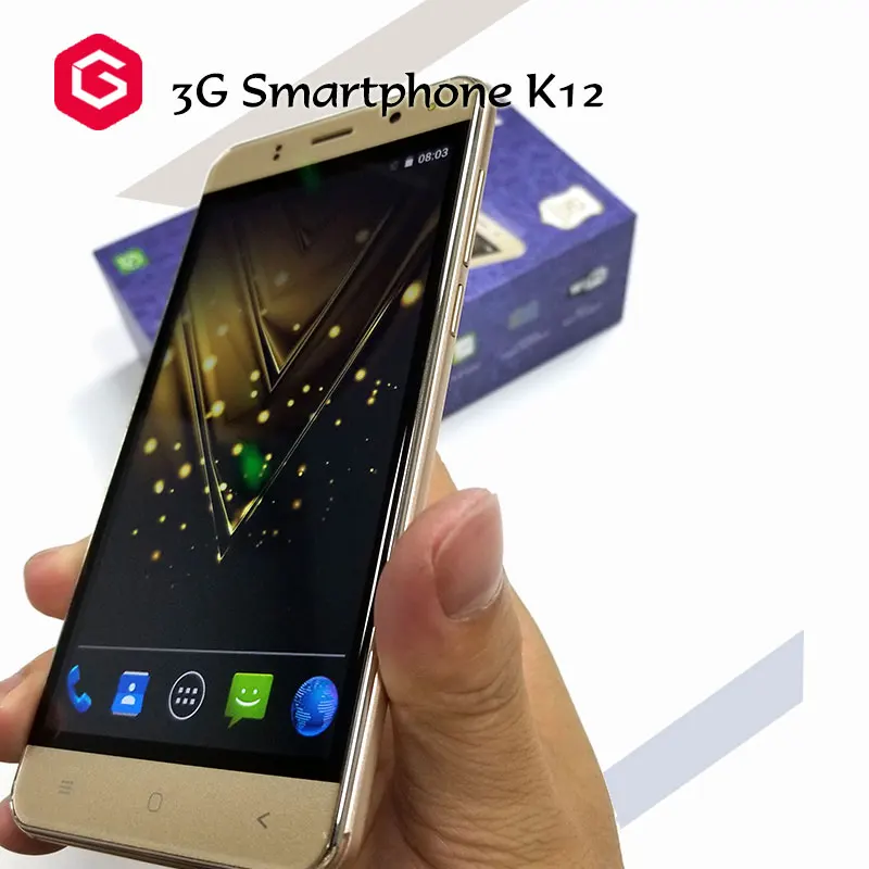 K12 Smart Phone 3g Android 5.0 Mtk6580 5.0 Inch Cheap Smart Phone Low
