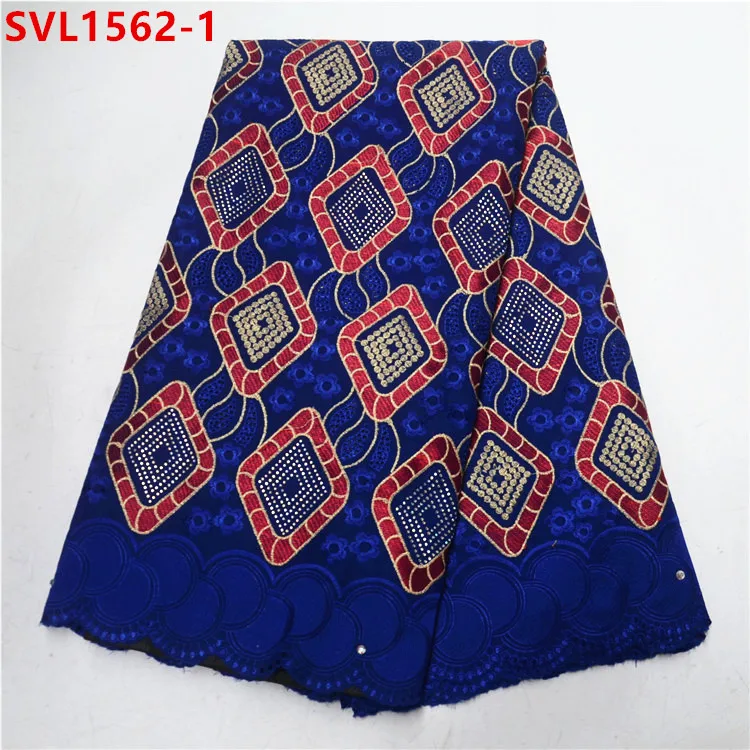 

New style african swiss voile lace cotton tulle lace fabric for dress, Multi colors