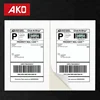 [8.5"X5.5",200 Labels,100Sheet/Lot] Inkjet/Laster Printers Compatible Matt Coated Blank White Waterproof Self Adhesive Writing