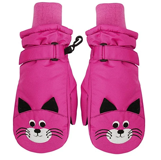 2018 hot sale factory oem children ski wear kids ski mitten snow