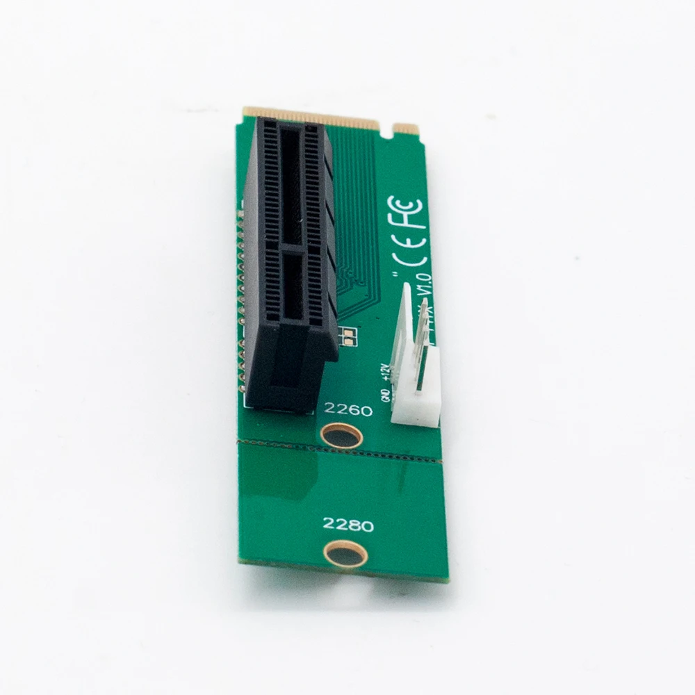 Carte Adaptateur NGFF M.2 Vers PCIe 4X - Convertisseur M Key Pour SSD 2260/2280, Idéal Mining Ou Extension De Ports - 2
