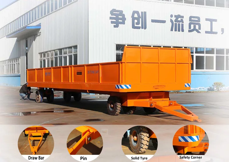 Industrial Materials Handling  Forklift Towing Truck Trailer