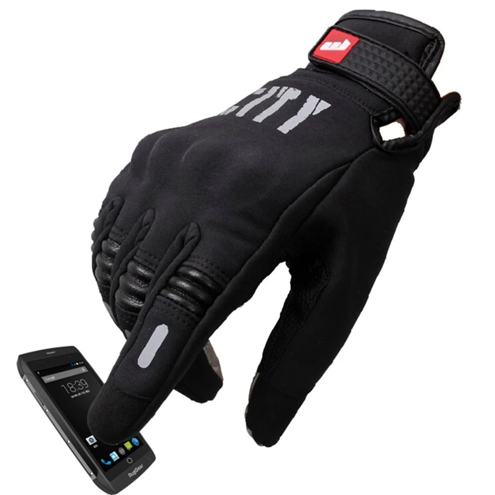 

Stealth Hard Knuckle Motorcycle Gloves Touch Screen Motorbike Powersports Racing Tactical Paintball Black