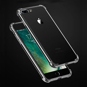 1.5mm custom design clear shockproof transparent soft tpu phone case
