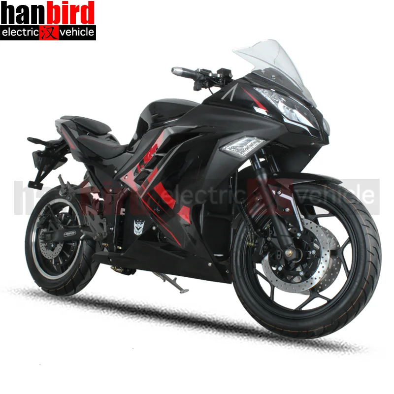 Adult 3000w Electric Motorcycle with Pedals for Canada