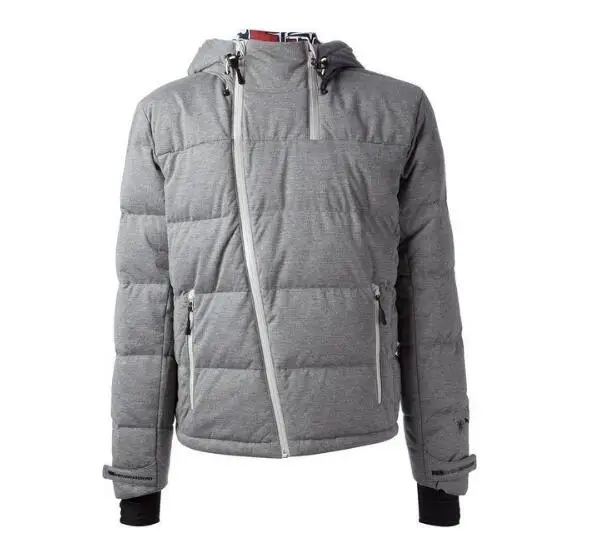 

Men's top Nylon Padding Cotton windbreaker grey Winter Jacket, Picture
