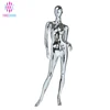 Abstract face male female chrome gold silver wedding mannequin