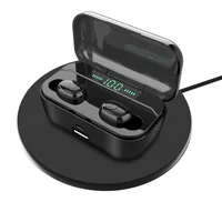 

Bluetooth 5.0 IPX7 Waterproof Earbuds Wireless Headset with 3500mah Charging Case Premium Sound Headphones for Running Sport