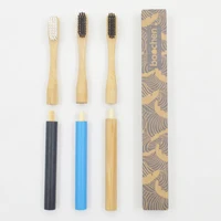 

New Eco-friendly Products Replace handle Zero Waste Degradable Bamboo Toothbrush Replacement Heads