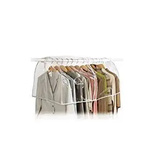 3 X Clear Vinyl Storage Closet Garment Cover