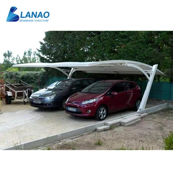 Wind Resistant Car Shed Design Cantilever Carport Buy