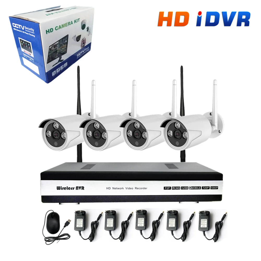 Cctv Demo Kit 4 Camera Security System Wireless Ipc Kit Buy Wireless