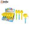Yellow duck shaking nozzle kids bubble toys wholesale