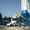hot sale product concrete mixing plant HZS25 with outside package