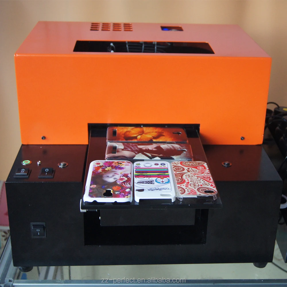 Custom plastic cd uv 3d mobile phone cover printing machine