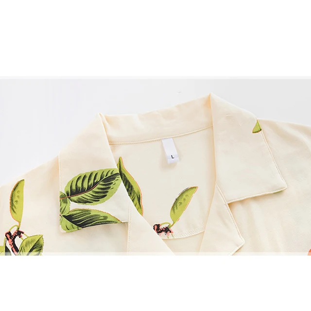 
202 Fashion Cute ladies winter Home clothes Short Sleeve Shorts cartoon cotton pajama Women Sets Sleepwear 