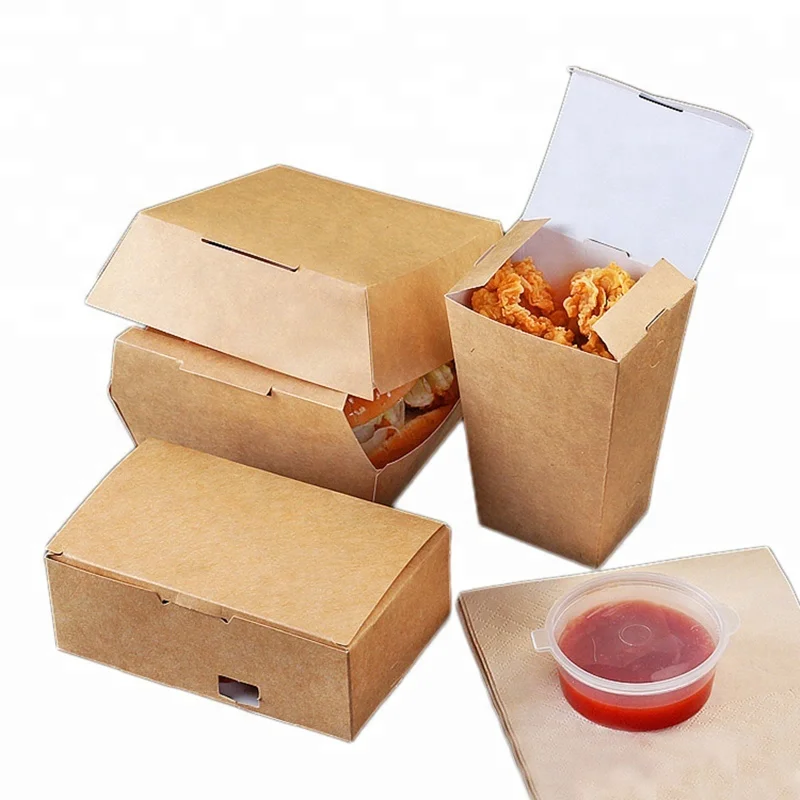 Take Out Boxes Burger Box Fast Food Paper Box Wholesale.jpg