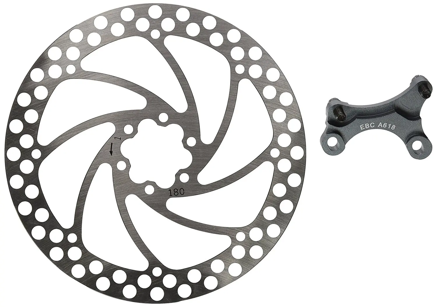 EBC Brakes MTB MTBD160-203M Oversized Rotor Kit for Manitou Forks 