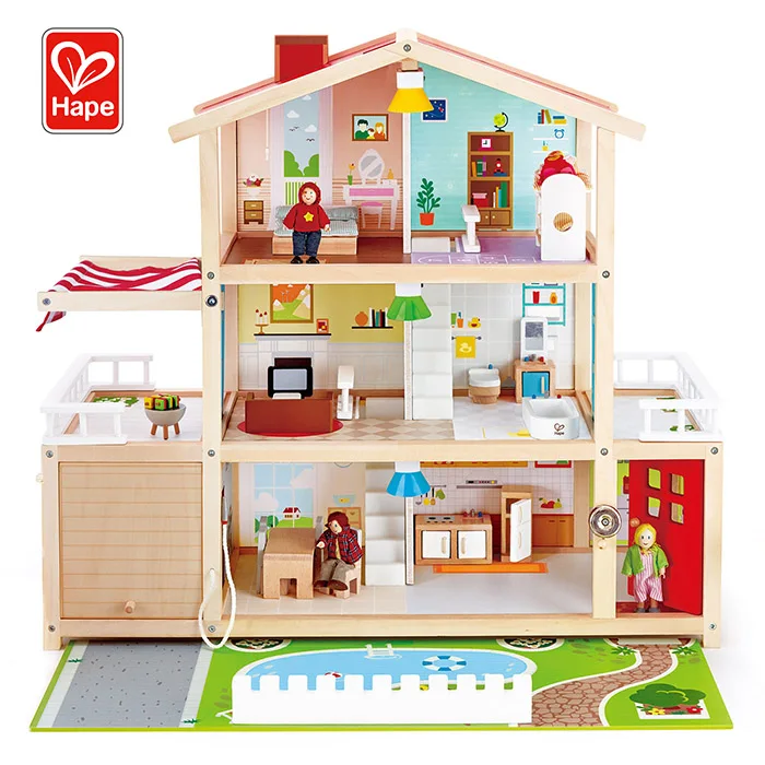 hape wooden dolls