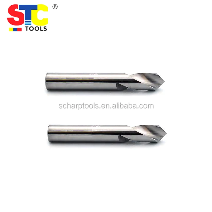Hss Spotting Drill Nc Spot Drill High Speed Steel Milling Cutter Bits