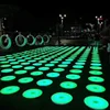 outdoor activity water proof led circle round sensitive interactive brick dance floor