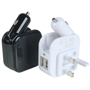 Universal Dual USB Car Wall Charger