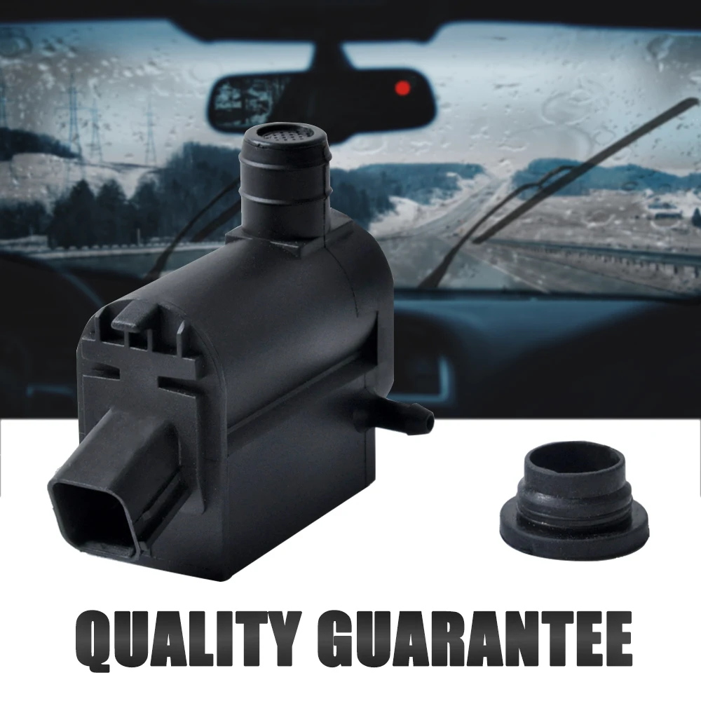 Pompe De Lave-glace 98510-1W000 - Compatible Kia, Hyundai - Noir, Longue Durée De Vie - Remplacement Direct