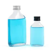 amber essential oil bottle