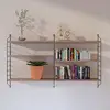 Corner bedroom wall shelving units black wood wall shelves