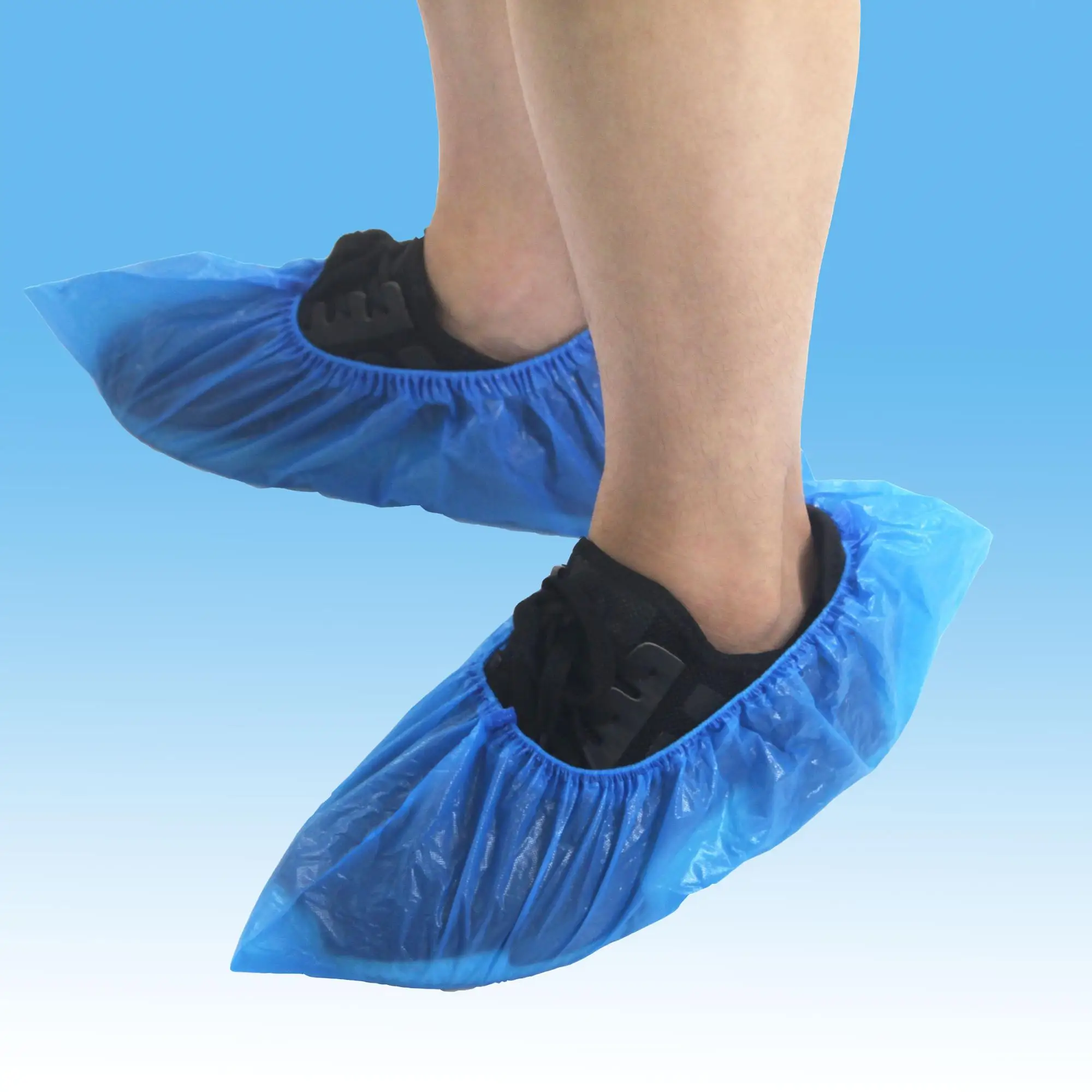 Disposable Pe Boot Shoe Cover Water Proof Over Shoes Rain Shoes - Buy ...