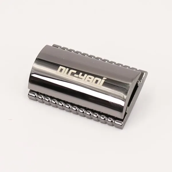 

Yaqi Gun Metal Color Cobbled Safety Razor Head