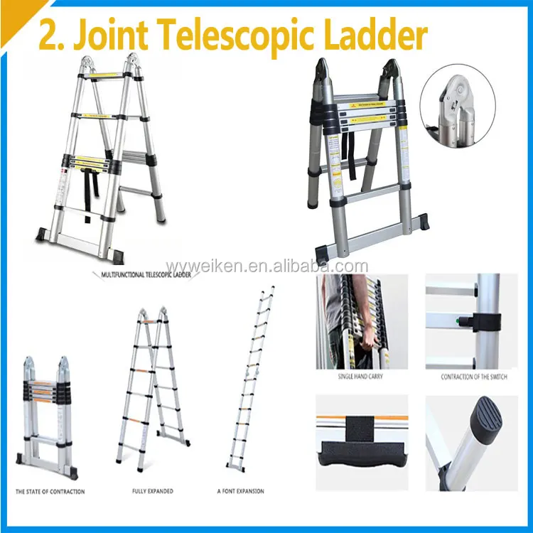 Telescopic Ladder Parts,Ladder Telescopic Aluminum,Ladder 5m Buy Ladder 5m,Telescopic Ladder