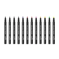 

12 Color Wholesale No Label Eye Liner Private Label Long Waterproof Black Natural Eyeliner