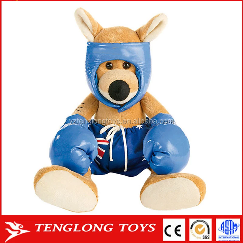 boxing kangaroo plush toy