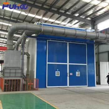 sand blasting manual industrial equipment general booth larger