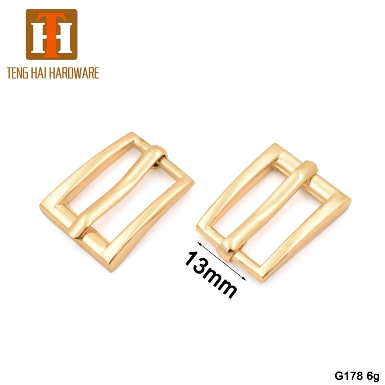 

13mm metal small pin buckle zinc alloy belt buckle, Customized