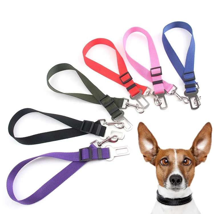 

Amazon Best Seller Car Safety Pet Dog Seat Belt for Dog, Black, blue, red, purple, green, pink