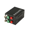 1 Pair Single Mode 1 Channel Return Data Fiber Video Converter Fiber Optical Converter Audio Video