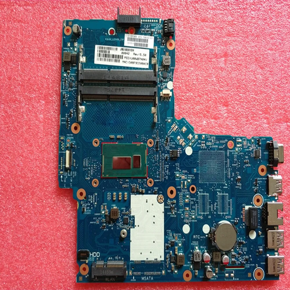 

Laptop Motherboard For HP 350 G1 350 G2 758032-001 758032-501 100% Tested System board