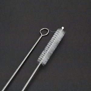 Factory Price Stainless Steel Metal Straw Brush Cleanser Cleaner