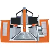 china cheap price various 5 axis cnc wood carving machine / 5 axis cnc router for foam eps styrofoam car boat mould model