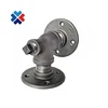 floor flange pipe fitting 3/4 inch Malleable Iron Thread Flange Black Malleable Floor Flange for decoration pipe furniture