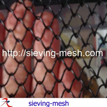 stainless steel chain link fence / chain curtain heat resistant stainless steel chain link fence / chain curtain heat resistant