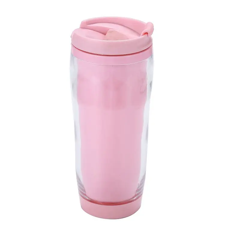 

MIKENDA Two-layer Insert paper bottle plastic drinking mug coffee mugs plastic tumblers